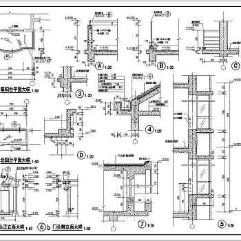 某小区高层住宅楼建筑设计图