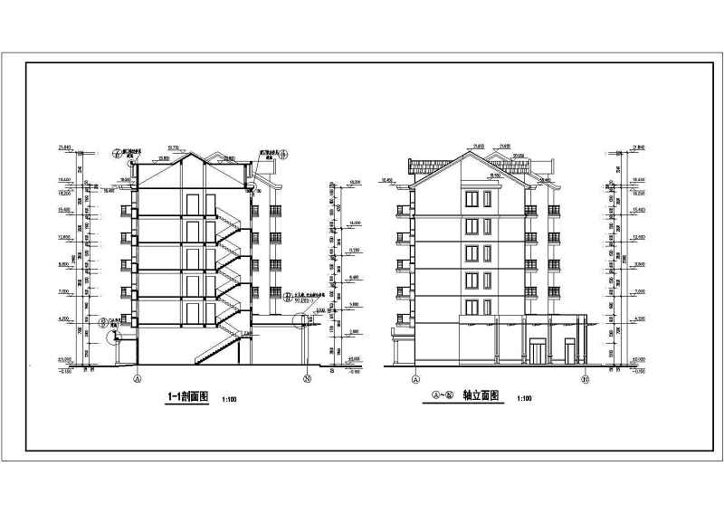 某<a href=https://www.yitu.cn/su/7987.html target=_blank class=infotextkey>小区</a>高层住宅<a href=https://www.yitu.cn/su/8159.html target=_blank class=infotextkey>楼</a>建筑<a href=https://www.yitu.cn/su/7590.html target=_blank class=infotextkey>设计</a>图