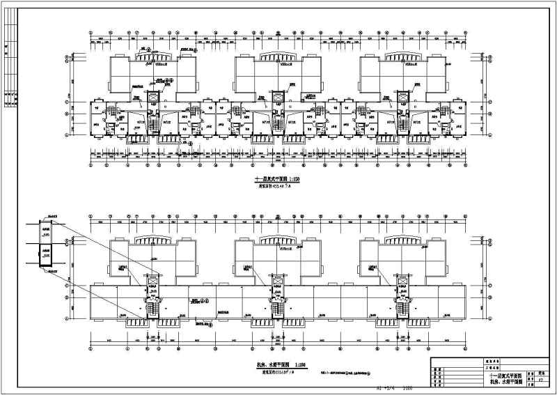 某高层商住<a href=https://www.yitu.cn/su/8159.html target=_blank class=infotextkey>楼</a>建筑全套<a href=https://www.yitu.cn/su/7590.html target=_blank class=infotextkey>设计</a>CAD施工图