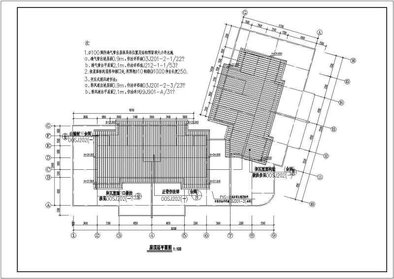 荣泰春天高层住宅建筑施工图