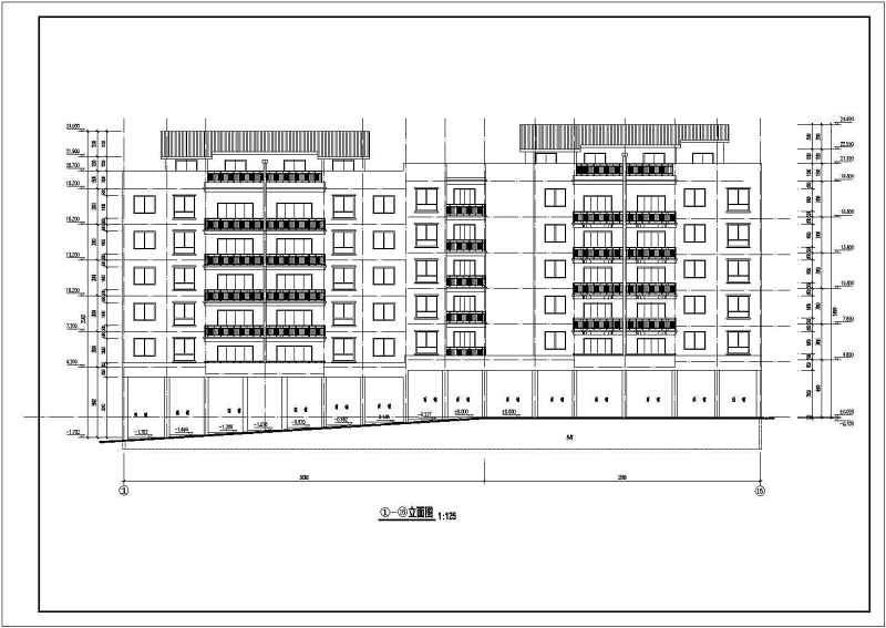 荣泰春天高层住宅建筑施工图