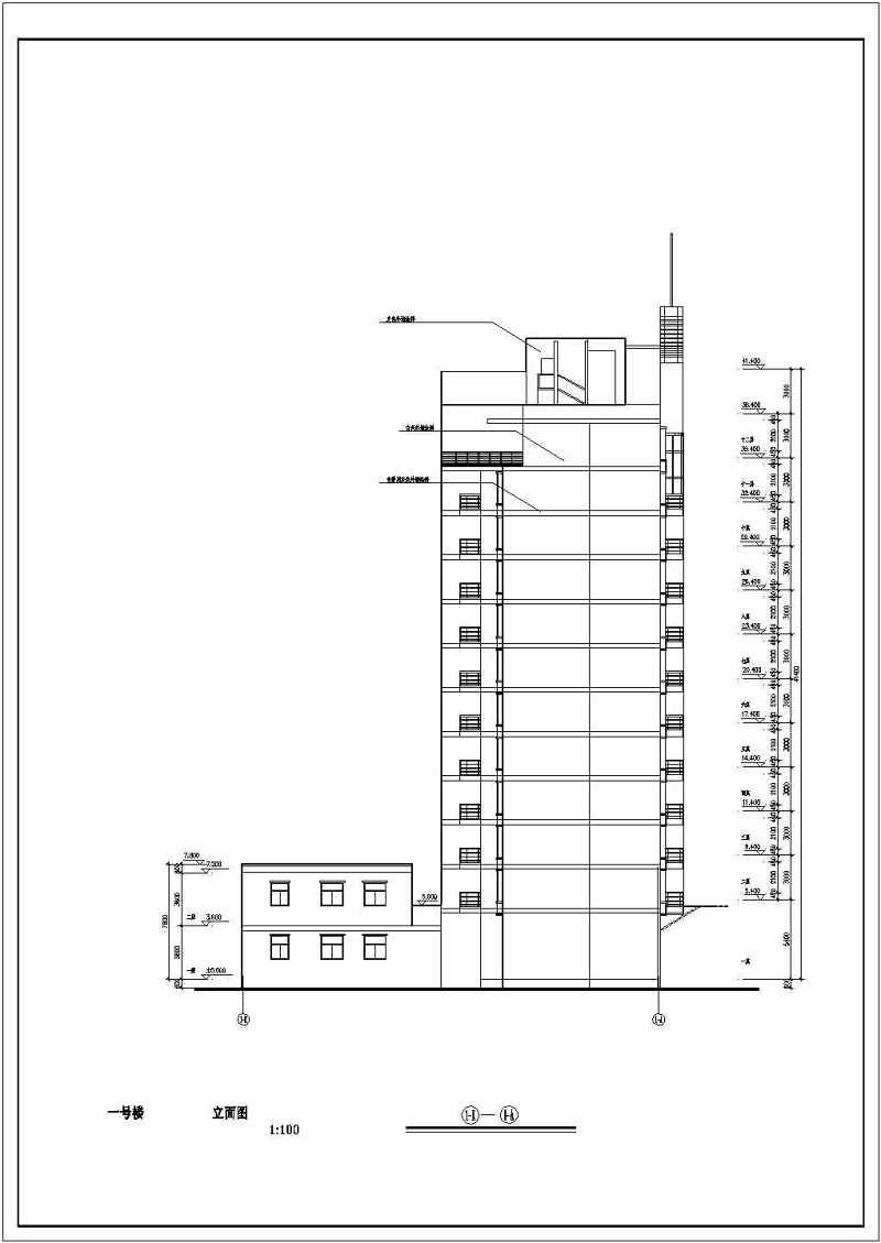 小高层住宅<a href=https://www.yitu.cn/su/8159.html target=_blank class=infotextkey>楼</a>建筑<a href=https://www.yitu.cn/su/7590.html target=_blank class=infotextkey>设计</a>图