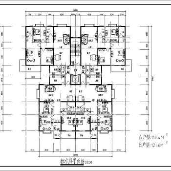 某小高层住宅楼建筑方案设计图