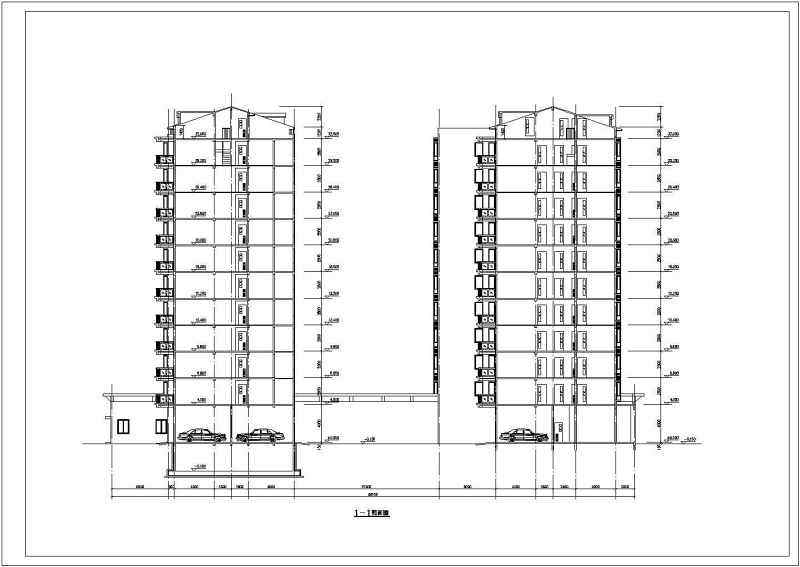 小高层住宅建筑方案设计图