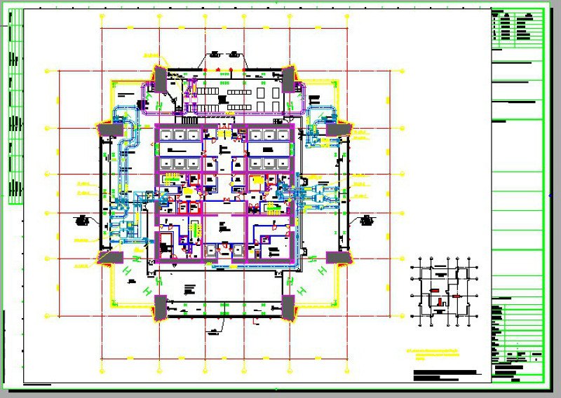 46万平<a href=https://www.yitu.cn/su/7872.html target=_blank class=infotextkey>地</a>标建筑暖通<a href=https://www.yitu.cn/sketchup/kongdiaofengshan/index.html target=_blank class=infotextkey>空调</a><a href=https://www.yitu.cn/su/7590.html target=_blank class=infotextkey>设计</a>全套施工图