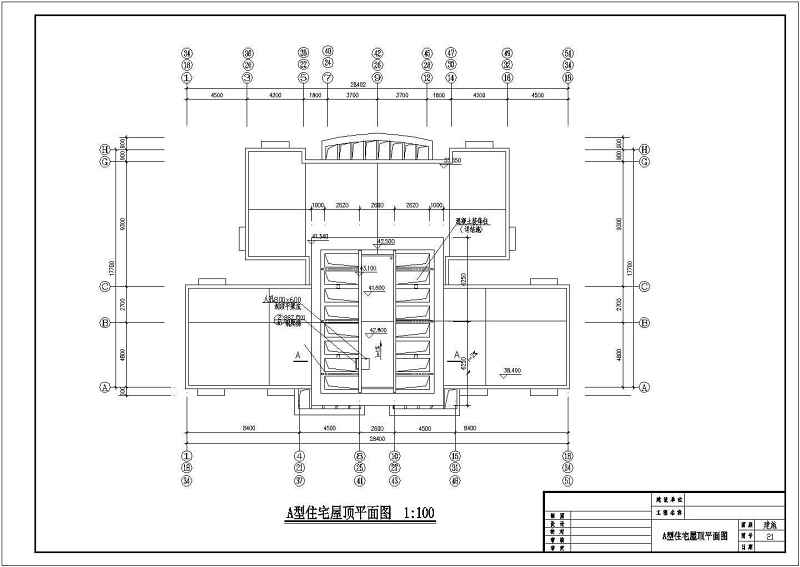 大型高层商住<a href=https://www.yitu.cn/su/8159.html target=_blank class=infotextkey>楼</a>建筑<a href=https://www.yitu.cn/su/7590.html target=_blank class=infotextkey>设计</a>CAD施工图