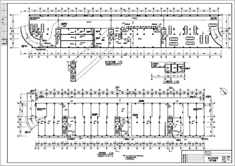 大型高层商住<a href=https://www.yitu.cn/su/8159.html target=_blank class=infotextkey>楼</a>建筑<a href=https://www.yitu.cn/su/7590.html target=_blank class=infotextkey>设计</a>CAD施工图