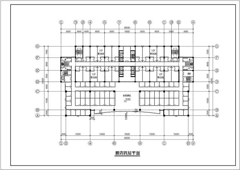 高层经济型宾馆建筑<a href=https://www.yitu.cn/su/7590.html target=_blank class=infotextkey>设计</a>CAD施工<a href=https://www.yitu.cn/su/7937.html target=_blank class=infotextkey>图纸</a>