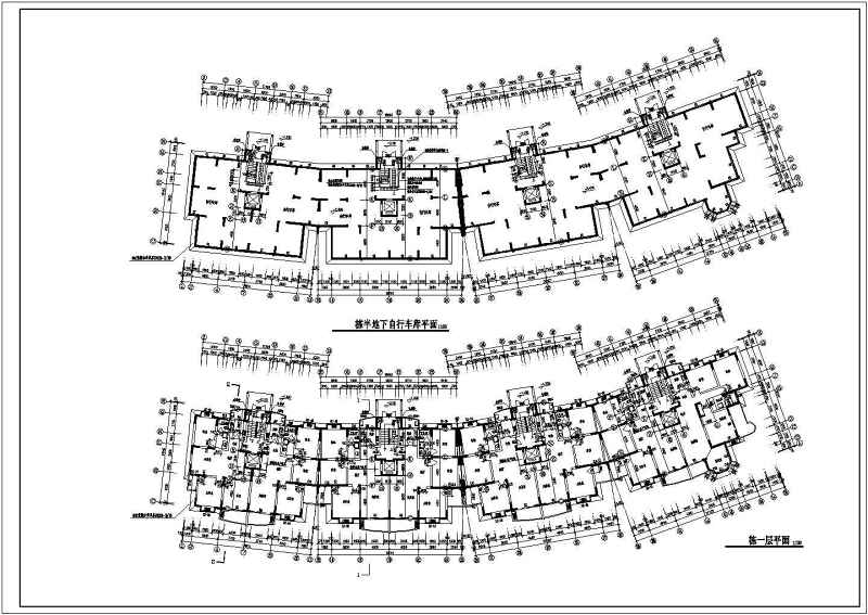 某高层住宅<a href=https://www.yitu.cn/su/8159.html target=_blank class=infotextkey>楼</a>建筑<a href=https://www.yitu.cn/su/7590.html target=_blank class=infotextkey>设计</a><a href=https://www.yitu.cn/su/7392.html target=_blank class=infotextkey>平面</a>图