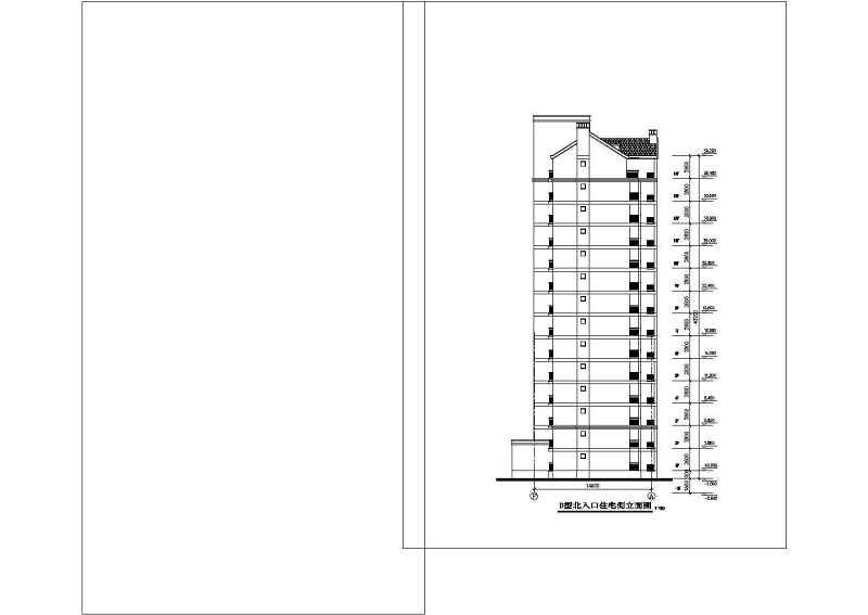 某高层住宅<a href=https://www.yitu.cn/su/8159.html target=_blank class=infotextkey>楼</a>建筑方案<a href=https://www.yitu.cn/su/7590.html target=_blank class=infotextkey>设计</a>图