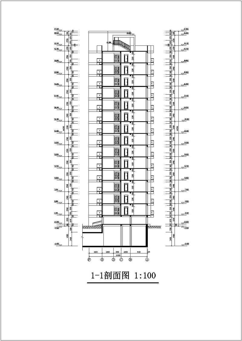 高层住宅百合<a href=https://www.yitu.cn/su/8159.html target=_blank class=infotextkey>楼</a>建筑<a href=https://www.yitu.cn/su/7590.html target=_blank class=infotextkey>设计</a>图