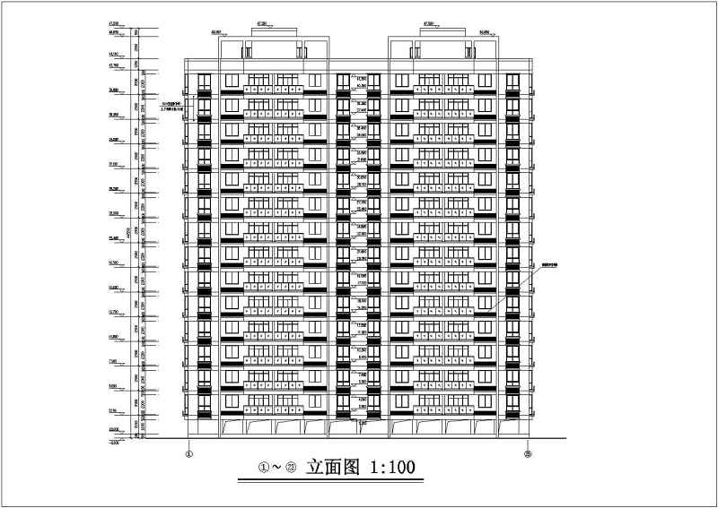 高层住宅百合<a href=https://www.yitu.cn/su/8159.html target=_blank class=infotextkey>楼</a>建筑<a href=https://www.yitu.cn/su/7590.html target=_blank class=infotextkey>设计</a>图