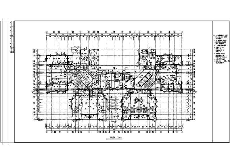 高层住宅建筑施工图