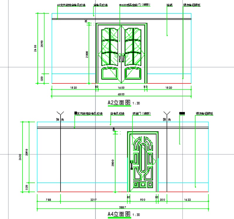 大型<a href=https://www.yitu.cn/sketchup/bangongshi/index.html target=_blank class=infotextkey>办公室</a>室内cad施工<a href=https://www.yitu.cn/su/7590.html target=_blank class=infotextkey>设计</a>图