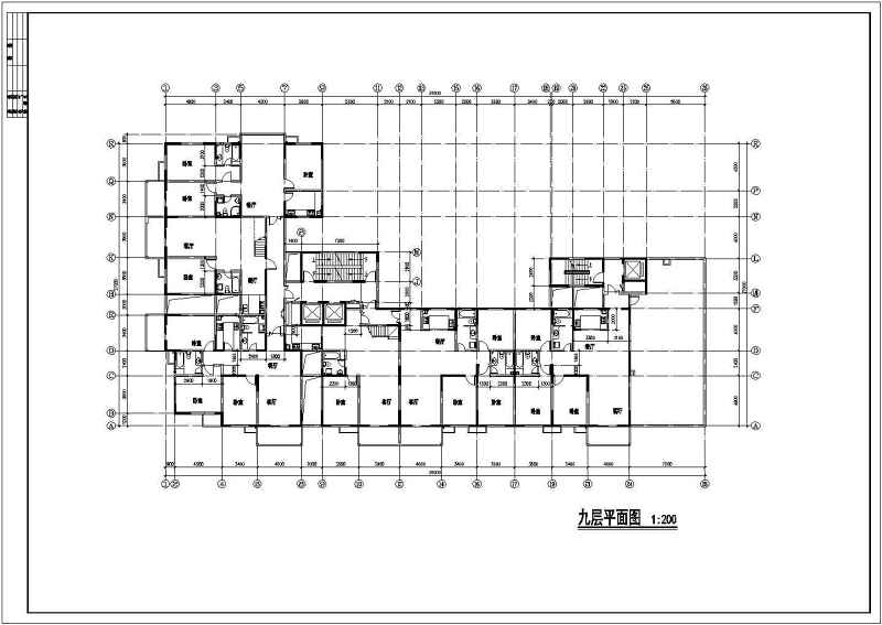 高层公寓建筑初步<a href=https://www.yitu.cn/su/7590.html target=_blank class=infotextkey>设计</a><a href=https://www.yitu.cn/su/7937.html target=_blank class=infotextkey>图纸</a>