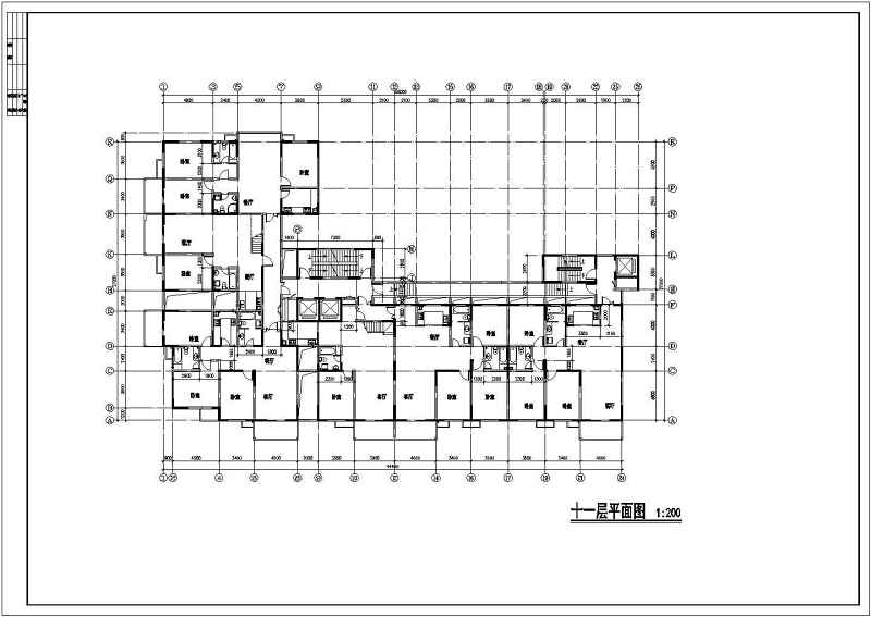 高层公寓建筑初步<a href=https://www.yitu.cn/su/7590.html target=_blank class=infotextkey>设计</a><a href=https://www.yitu.cn/su/7937.html target=_blank class=infotextkey>图纸</a>