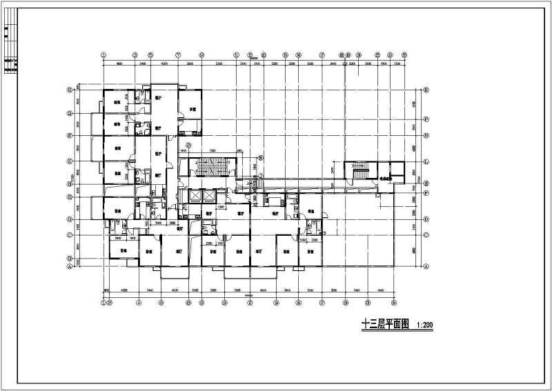 高层公寓建筑初步<a href=https://www.yitu.cn/su/7590.html target=_blank class=infotextkey>设计</a><a href=https://www.yitu.cn/su/7937.html target=_blank class=infotextkey>图纸</a>