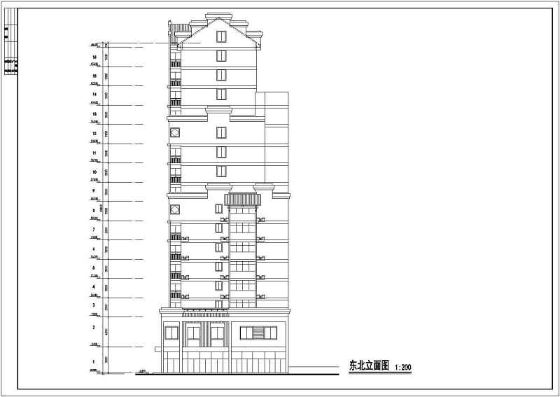 高层公寓建筑初步<a href=https://www.yitu.cn/su/7590.html target=_blank class=infotextkey>设计</a><a href=https://www.yitu.cn/su/7937.html target=_blank class=infotextkey>图纸</a>