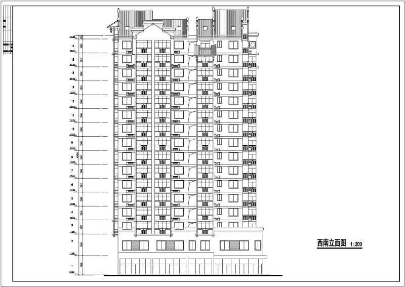 高层公寓建筑初步<a href=https://www.yitu.cn/su/7590.html target=_blank class=infotextkey>设计</a><a href=https://www.yitu.cn/su/7937.html target=_blank class=infotextkey>图纸</a>