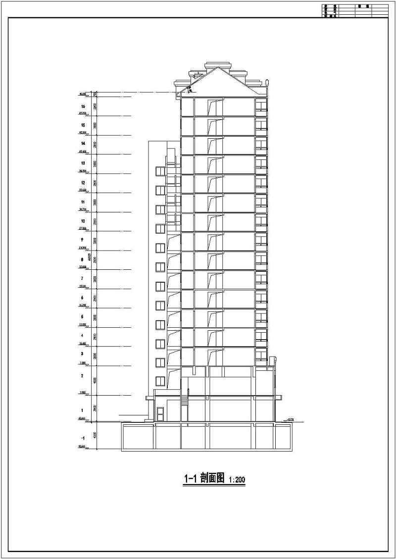 高层公寓建筑初步<a href=https://www.yitu.cn/su/7590.html target=_blank class=infotextkey>设计</a><a href=https://www.yitu.cn/su/7937.html target=_blank class=infotextkey>图纸</a>