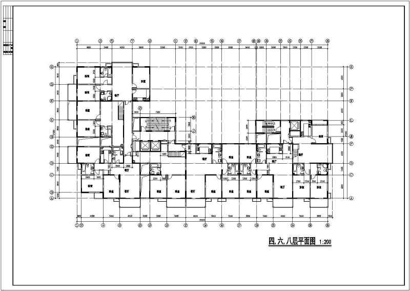 高层公寓建筑初步<a href=https://www.yitu.cn/su/7590.html target=_blank class=infotextkey>设计</a><a href=https://www.yitu.cn/su/7937.html target=_blank class=infotextkey>图纸</a>