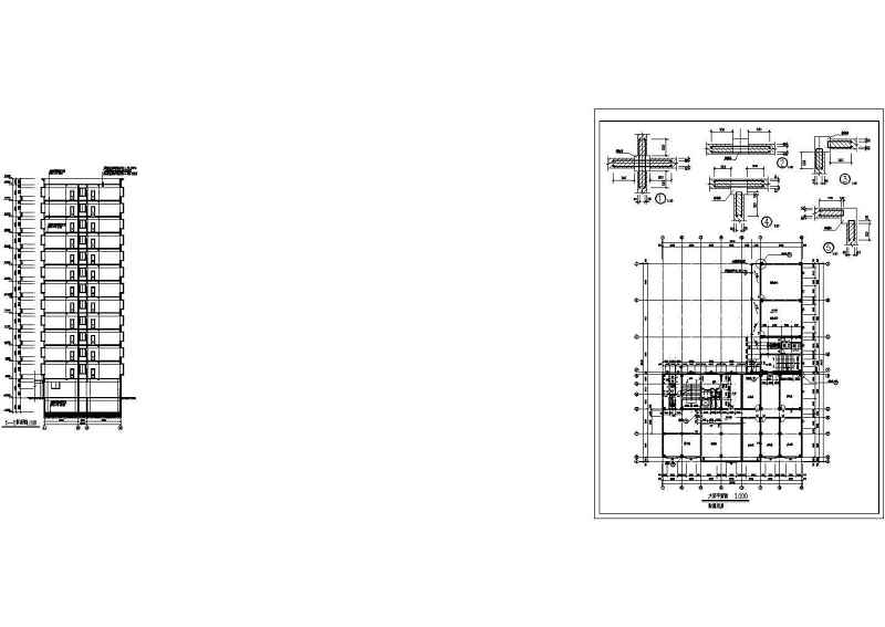 某<a href=https://www.yitu.cn/su/7872.html target=_blank class=infotextkey>地</a>高层宾馆建筑施工图（全套）