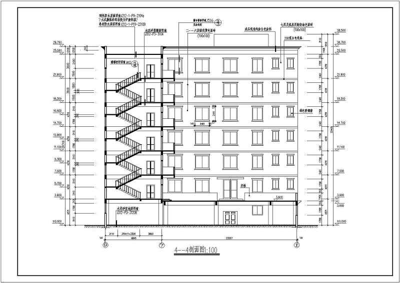 某<a href=https://www.yitu.cn/su/7872.html target=_blank class=infotextkey>地</a>高层宾馆建筑施工图（全套）