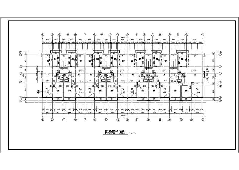 某高层住宅<a href=https://www.yitu.cn/su/8159.html target=_blank class=infotextkey>楼</a>建筑施工图