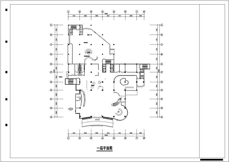 某<a href=https://www.yitu.cn/su/7829.html target=_blank class=infotextkey>酒店</a>装修<a href=https://www.yitu.cn/su/7590.html target=_blank class=infotextkey>设计</a>cad全套施工图