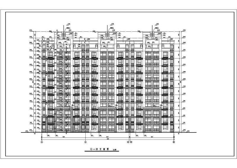 小高层住宅<a href=https://www.yitu.cn/su/8159.html target=_blank class=infotextkey>楼</a>建筑<a href=https://www.yitu.cn/su/7590.html target=_blank class=infotextkey>设计</a>图