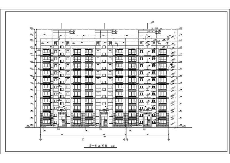 小高层住宅<a href=https://www.yitu.cn/su/8159.html target=_blank class=infotextkey>楼</a>建筑<a href=https://www.yitu.cn/su/7590.html target=_blank class=infotextkey>设计</a>图