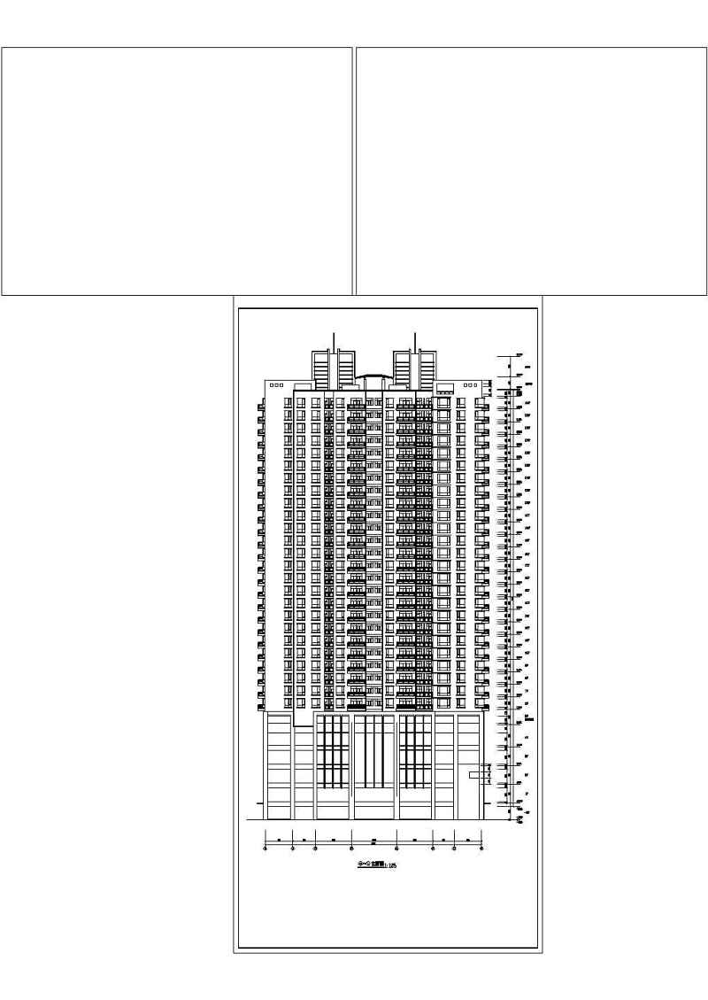 南方某高层住宅<a href=https://www.yitu.cn/su/8159.html target=_blank class=infotextkey>楼</a>建筑<a href=https://www.yitu.cn/su/7590.html target=_blank class=infotextkey>设计</a>图