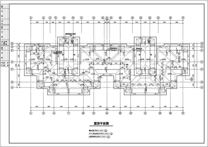 南郡明珠小高层住宅建筑施工图