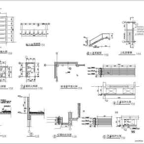 高层住宅百合楼建筑设计施工CAD图纸