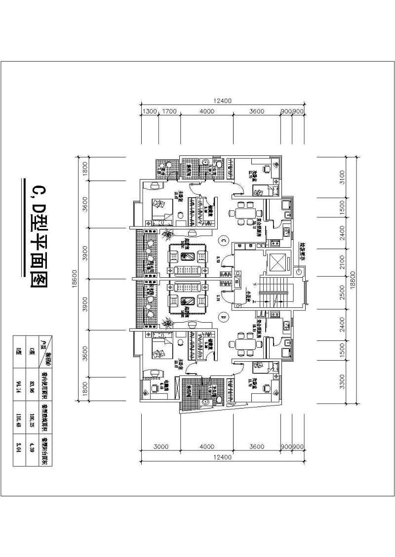 某高层住宅<a href=https://www.yitu.cn/su/8159.html target=_blank class=infotextkey>楼</a>建筑<a href=https://www.yitu.cn/su/7590.html target=_blank class=infotextkey>设计</a>图