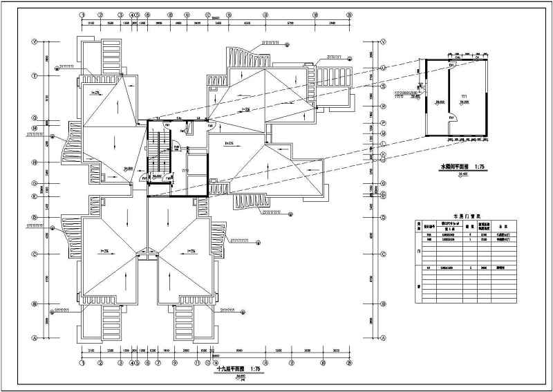 某<a href=https://www.yitu.cn/su/7872.html target=_blank class=infotextkey>地</a>高层全套建筑<a href=https://www.yitu.cn/su/7590.html target=_blank class=infotextkey>设计</a>CAD施工图