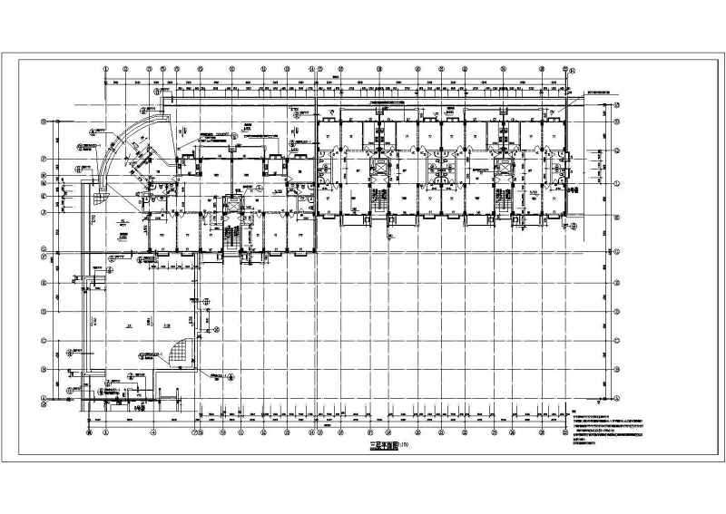 某高层住宅<a href=https://www.yitu.cn/su/8159.html target=_blank class=infotextkey>楼</a>建筑全套<a href=https://www.yitu.cn/su/7590.html target=_blank class=infotextkey>设计</a>CAD施工图