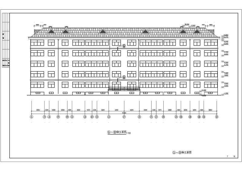 某高层住宅建筑<a href=https://www.yitu.cn/su/7590.html target=_blank class=infotextkey>设计</a>全套CAD施工图