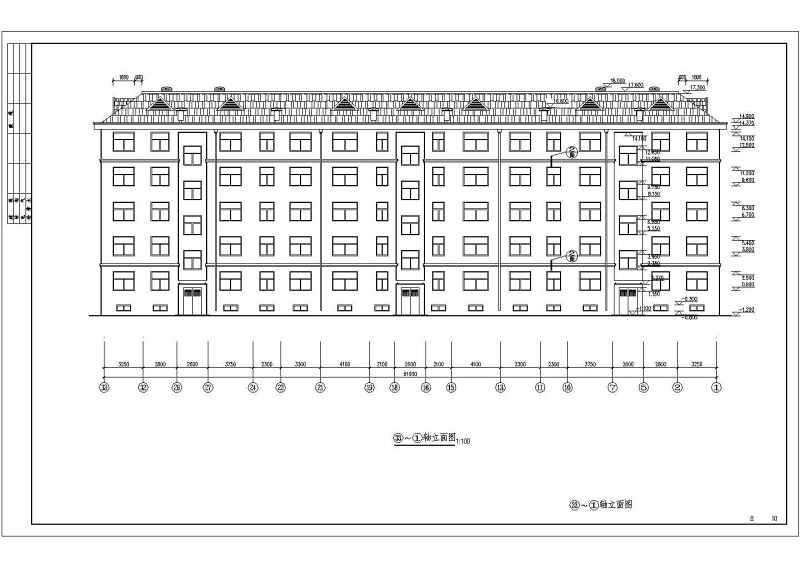 某高层住宅建筑<a href=https://www.yitu.cn/su/7590.html target=_blank class=infotextkey>设计</a>全套CAD施工图