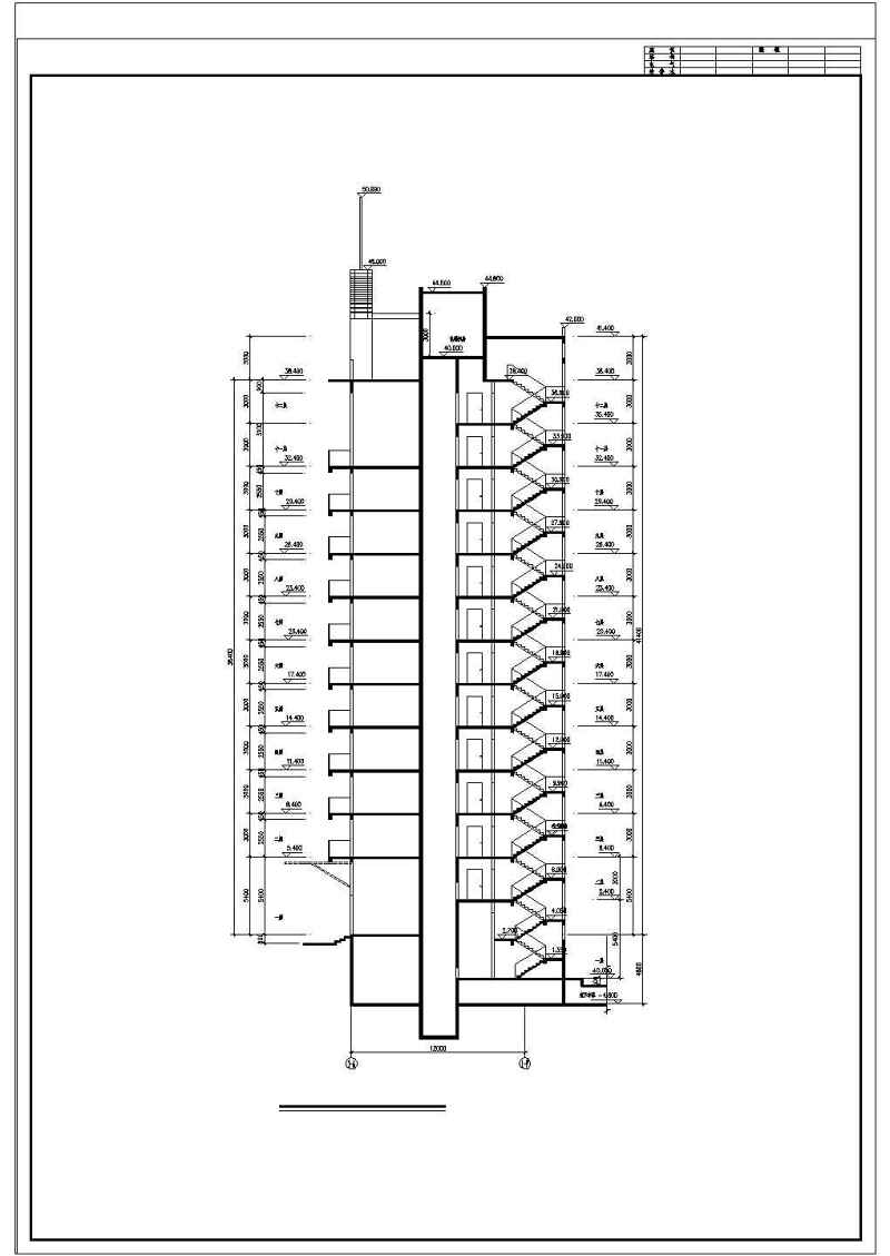 小高层住宅全套建筑施工<a href=https://www.yitu.cn/su/7590.html target=_blank class=infotextkey>设计</a>CAD<a href=https://www.yitu.cn/su/7937.html target=_blank class=infotextkey>图纸</a>