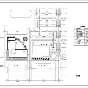 高层综合楼建筑施工设计全套CAD图纸