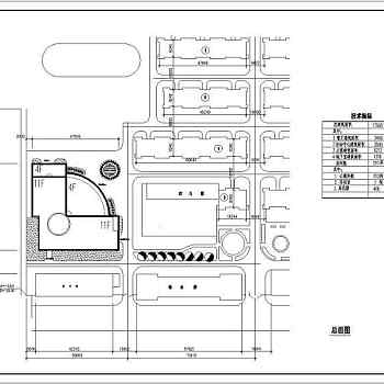 高层综合楼建筑施工设计全套CAD图纸