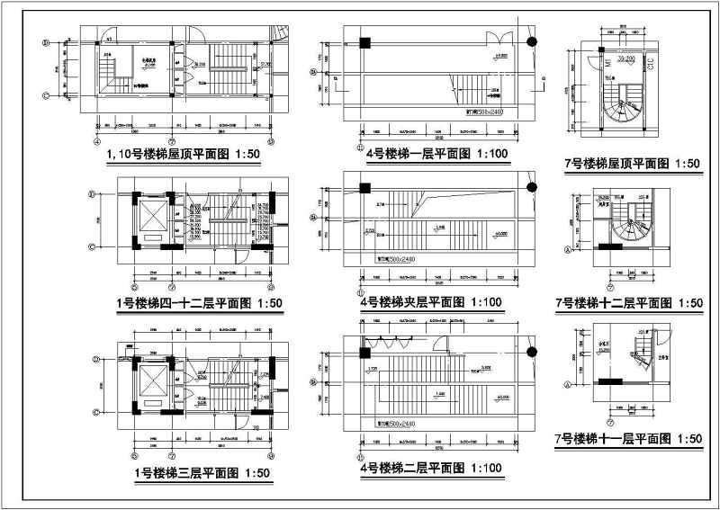 高层住宅建筑<a href=https://www.yitu.cn/su/7590.html target=_blank class=infotextkey>设计</a>全套CAD<a href=https://www.yitu.cn/su/7937.html target=_blank class=infotextkey>图纸</a>