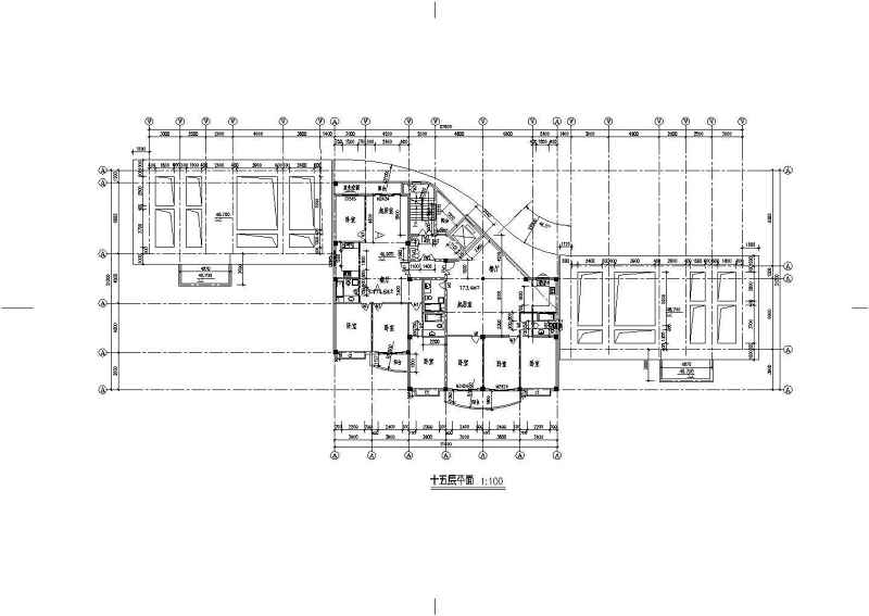 高层住宅建筑<a href=https://www.yitu.cn/su/7590.html target=_blank class=infotextkey>设计</a>全套CAD<a href=https://www.yitu.cn/su/7937.html target=_blank class=infotextkey>图纸</a>