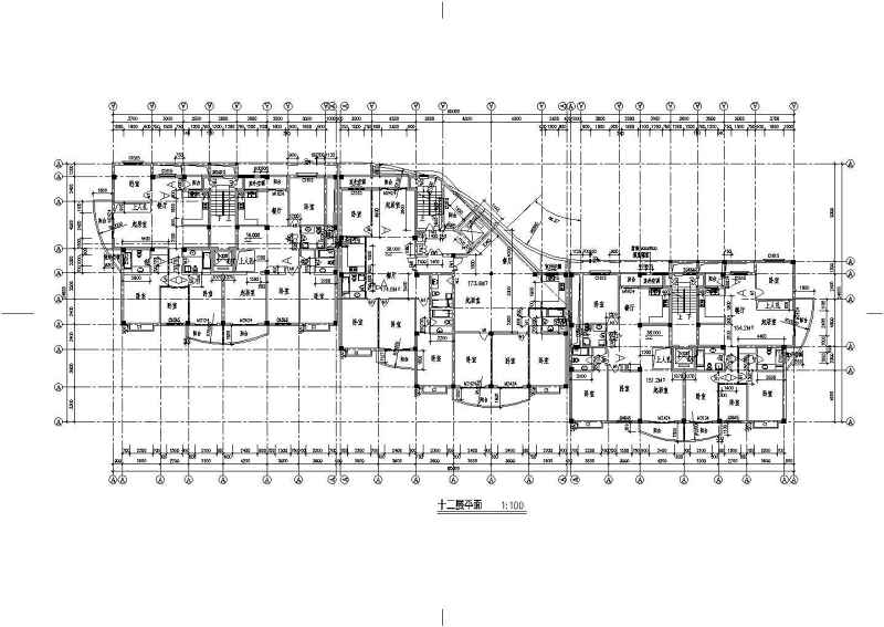 高层住宅建筑<a href=https://www.yitu.cn/su/7590.html target=_blank class=infotextkey>设计</a>全套CAD<a href=https://www.yitu.cn/su/7937.html target=_blank class=infotextkey>图纸</a>