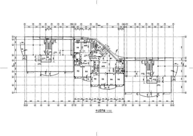 高层住宅建筑<a href=https://www.yitu.cn/su/7590.html target=_blank class=infotextkey>设计</a>全套CAD<a href=https://www.yitu.cn/su/7937.html target=_blank class=infotextkey>图纸</a>