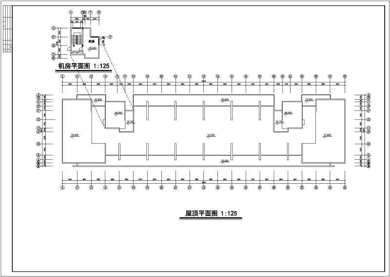 小高层单身公寓建筑<a href=https://www.yitu.cn/su/7590.html target=_blank class=infotextkey>设计</a>全套CAD<a href=https://www.yitu.cn/su/7937.html target=_blank class=infotextkey>图纸</a>