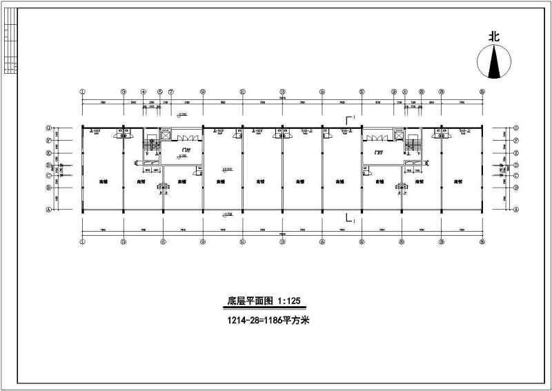 小高层单身公寓建筑<a href=https://www.yitu.cn/su/7590.html target=_blank class=infotextkey>设计</a>全套CAD<a href=https://www.yitu.cn/su/7937.html target=_blank class=infotextkey>图纸</a>