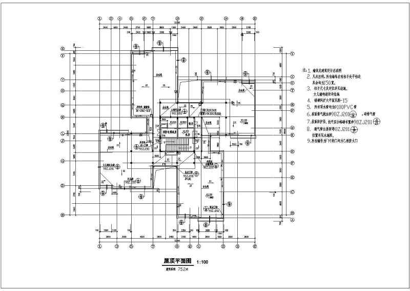 高层建筑住宅<a href=https://www.yitu.cn/su/8159.html target=_blank class=infotextkey>楼</a>建筑施工全套CAD图