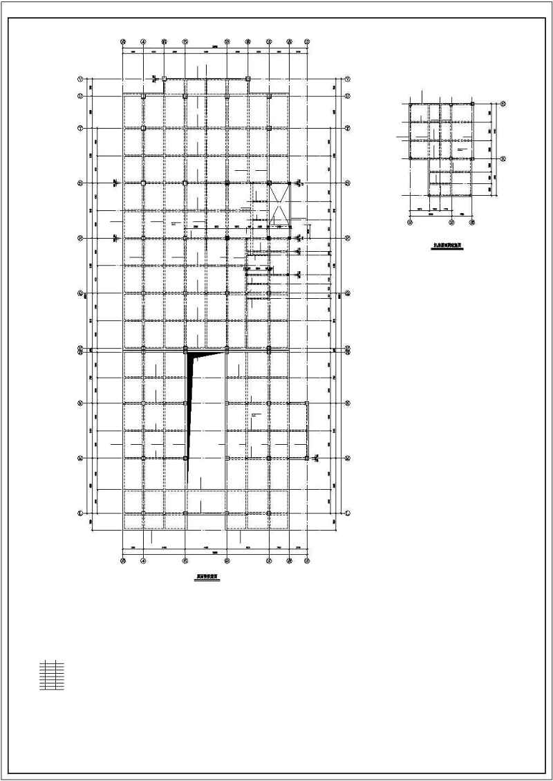 某20层框剪<a href=https://www.yitu.cn/su/8081.html target=_blank class=infotextkey>办公<a href=https://www.yitu.cn/su/8159.html target=_blank class=infotextkey>楼</a></a>部分<a href=https://www.yitu.cn/su/7637.html target=_blank class=infotextkey>框架</a>裙房结构cad施工图